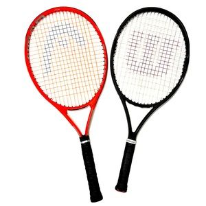 Bundle of 2 junior tennis rackets (Wilson/Head) - sizes 25 and 26
